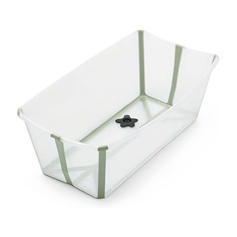 Stokke Flexi Bath, Transparent Green Cover
