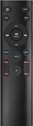Image of K2ORA Remote fit Boat Home Theatre - Compatible Replacement Controller for Boat Aavante Bar Soundbar & Home Theater Systems (Easy Setup, Long Range, Durable Design)