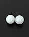 BLUEWING Outrigger Ball Stops 2pcs Fishing Rigging Plastic Pair Outrigger Line Ball Stoppers, White