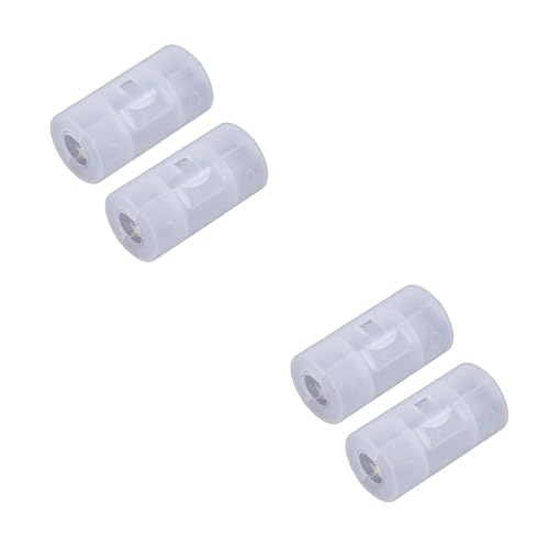 GMBYLBY 2X AA to C Size Battery Converter Adaptor Adapter for Case Battery Converter Aa to D