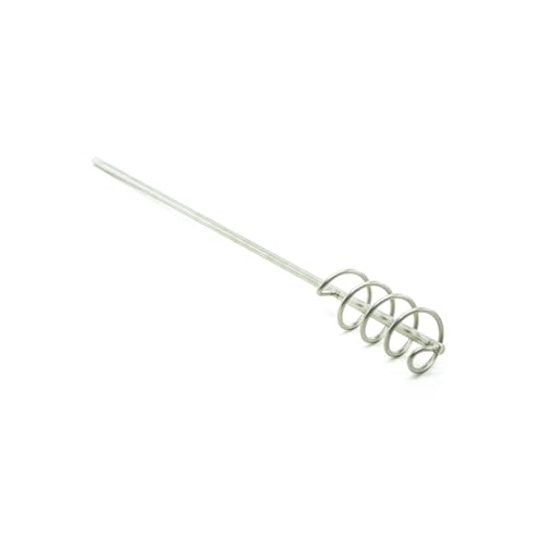LYSON Rührpropeller Honigrührer zur Herstellung Edelstahl Rührspirale Honig-Rührspirale Rostfreie Rührpropeller Schnecke Aufrahmen von Honig Imkerei Honigrührstab