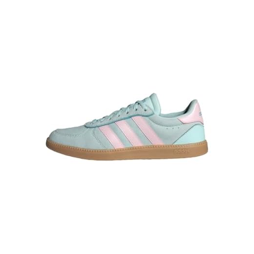 adidas Damen BREAKNET Sleek Shoes, Halo Mint/Clear pink/Mint ton, 38 EU