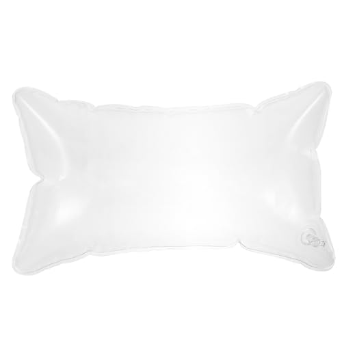 Alipis Inflatable Pillow Insert Water Resistant Travel Cushion for Camping and Outdoor Use Transparent Couch Filler Portable and Air Pillow