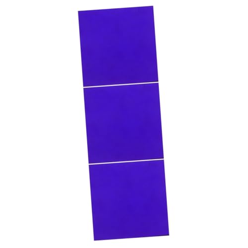 HOMOCONO 3pcs Glass Plate for Chemistry Experiments Physical Experiment Tool for Flame Color Reactions Labs and Schools Sturdy Portable Visually Appealing Accessory for Engaging Learning