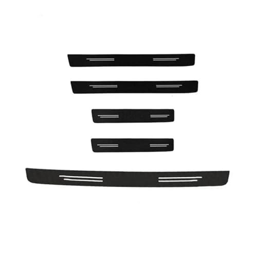 Seuil de porte Opel Corsa haut de gamme avec couvre-pédale et protège-remorque assortis