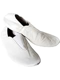 TW Leather Gymnastic Shoe (White, us_Footwear_Size_System, Adult, Women, Numeric, Medium, Numeric_5)