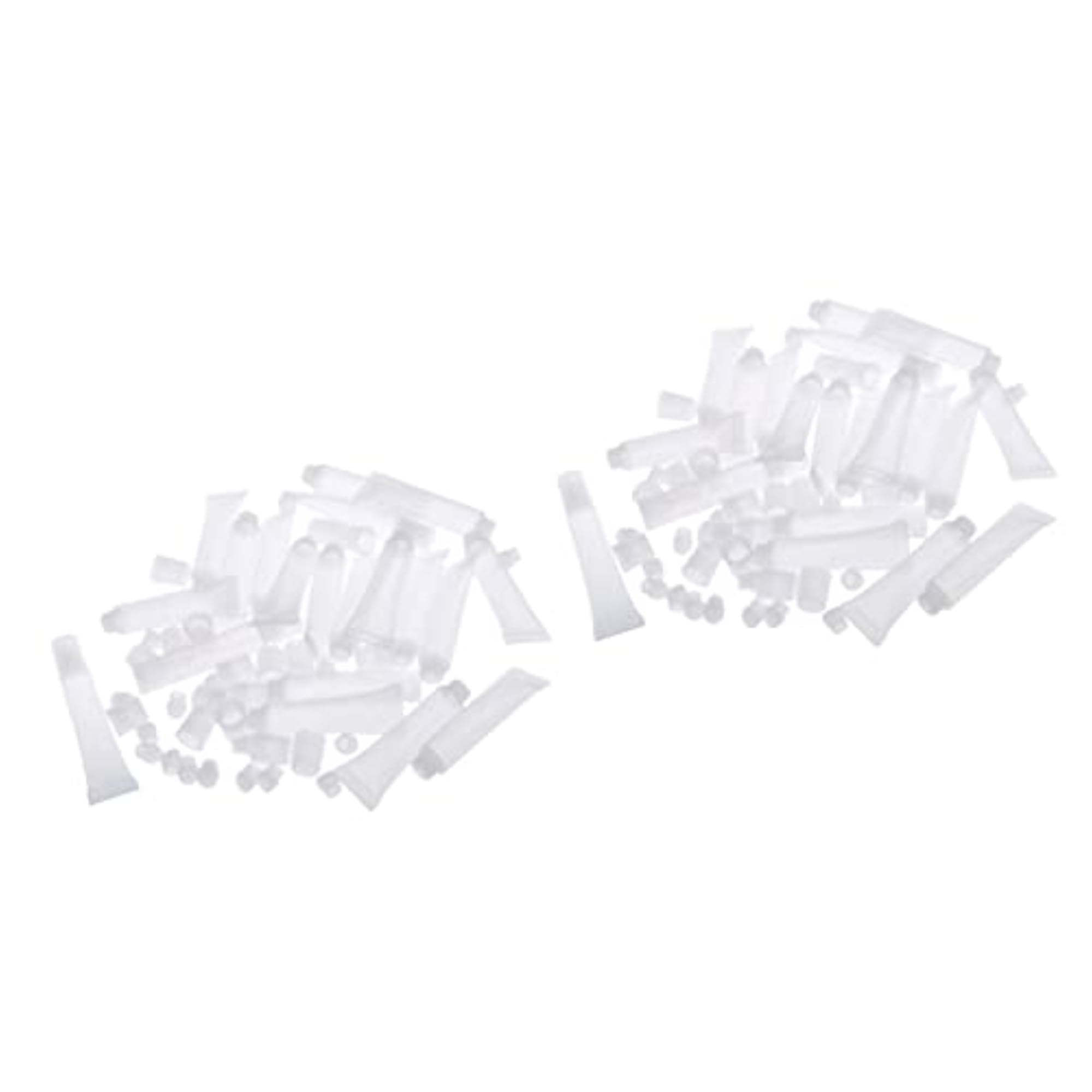 40pcs 8g Empty Lip Gloss Squeeze Tubes, DIY Containers