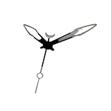 MZMZM Color Brillante Super C3 Verde SKX007 Apto for NH34 35 36 38 70 manecillas de Reloj de Movimiento automático(Black with Luminous)