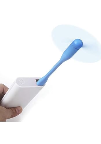 Image of RD-778 Portable Mini USB Dragon Fan with 2 Leaf & 1 Pc Poratble LED Mini Light Connect with Laptop, Smartphone, Powerbank, USB Adapter /Hub (Multicolour)