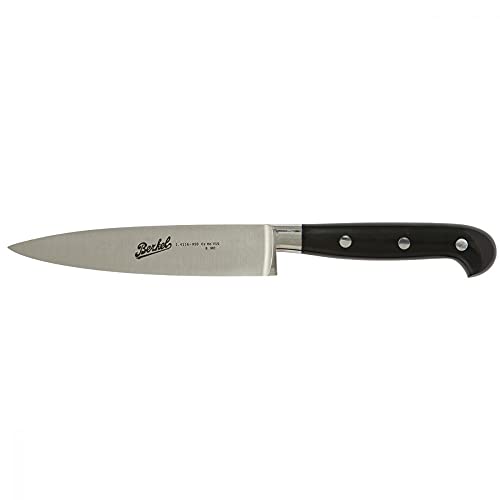 Materiale lama: Forgiato in acciaio inox 1.4116 azotato (durezza fino a 59 hrc)