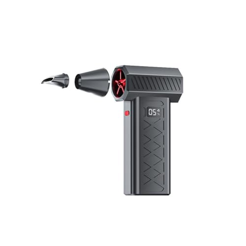 Mini Turbo Snow Blower, 130,000 RPM Mini LED Turbo Snow Blower for Car with Dual Mode Design, Portable Snow Whiz Turbo Blower Ideal for Vehicle Snow Removal and Home Cleaning