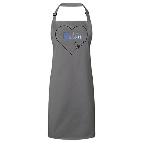 Tablier cuisine Tonton Love coton amour oncle pour chef cuisinier amateur