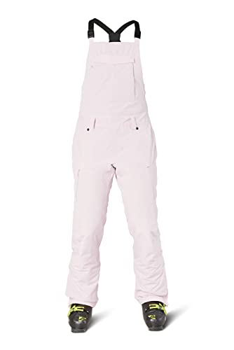 Flylow Women's Sphynx Bib Insulated Waterproof Ski and Snowboard Pants - Flamingo - Large