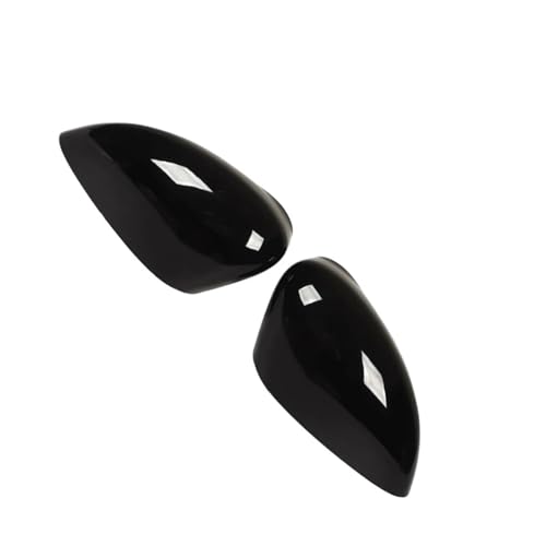 Coques de rétroviseurs Fiesta MK7 protection anti-rayures noire brillante pour portière