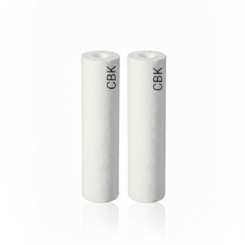Image of CBK Genuine New Aqua 10 Inch High Density Spun Pre-Filter (5 Micron PP Spun) Water Cartridge Compatible for 10 Inch Pre-Filter Housing of All Water Purifier | 2 PIS Spun Filter