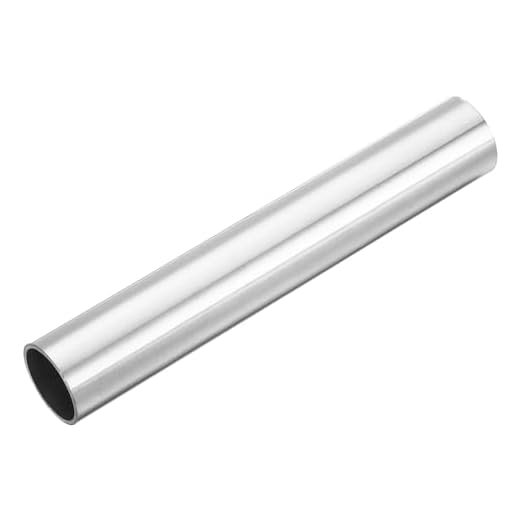 QUARKZMAN 304 Inoxidable Acero Tubo, OD 25mm x 1,5mm Pared Grueso 150mm Longitud Capilar Metal Tubo para Industria Maquinaria