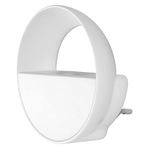 LEDVANCE Nachtlicht LED für Steckdose, LUNETTA SUNSET / 0,60 W, Ausstrahlungswinkel: 120, Kalt weiß, 4000 K, Gehäusematerial: Plastik, IP20 1er-Pack