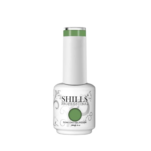 Image of SHILLS PROFESSIONAL Uv /Led Soak Off Glossy Finish Nail Polish Nail Art Nail Polish Color Shade 154, 15 Ml