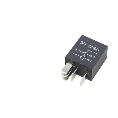 Relais 24V 30A 5 broches composant électrique universel auto - 2