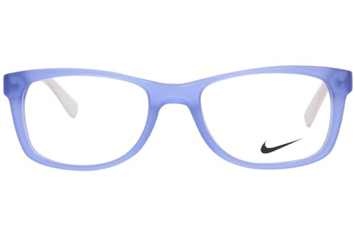 Image of Eyeglasses NIKE 5509 417 Matte Pacific Blue /White