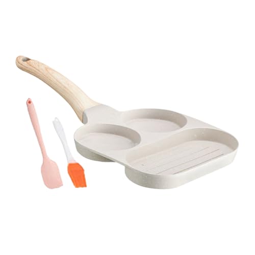Huayeex Sartén para Tortilla - Sartén de Parrilla Antiadherente - Para Desayunos Y Parrillas De Cocción Por Inducción Para Cocina Casera Restaurantes Y Camping