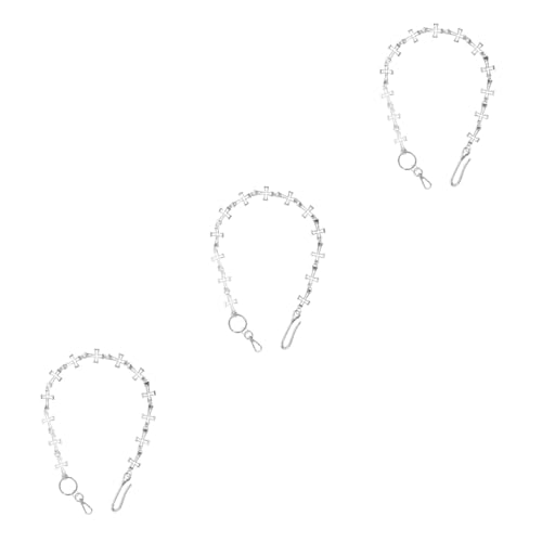 Valiclud 3 Stück Silber Körperketten CG228460LG04K