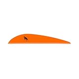 Bohning X-Vanes (Pack of 36), Neon Orange, 3-Inch