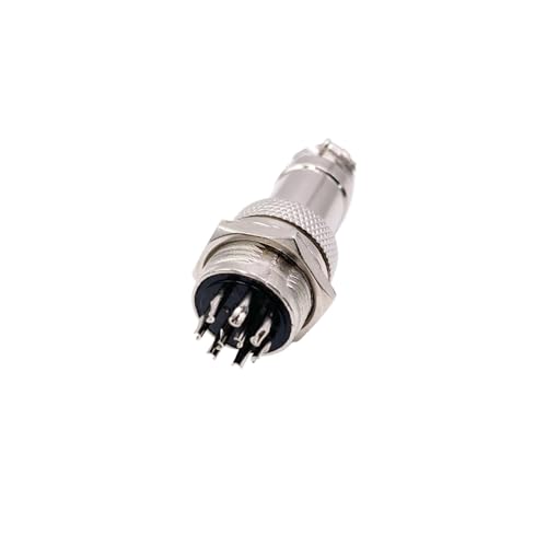 Conector de Aviación Fijo GX16-9P 9 Pines miniatura 1