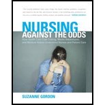 Hardcover Nursing Against the Odds (05) by Gordon, Suzanne [Hardcover (2005)] Book