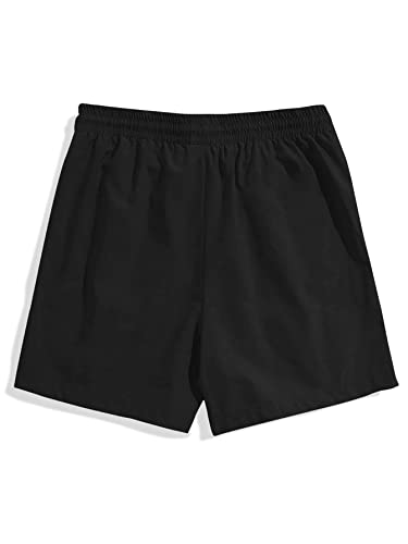 GORGLITTER Men's Designer Graphic Shorts Drawstring Waist Cool Track Gym Running Workout Shorts3