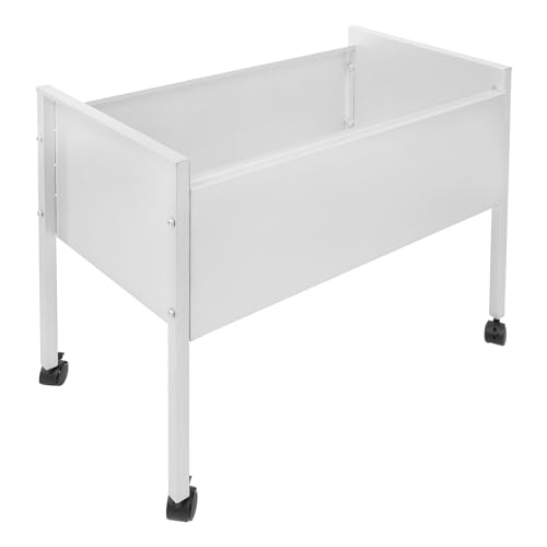 Armoire à dossiers suspendus - Pour dossiers suspendus - Charge maximale : 30 kg - 70 x 37 x 60 cm - Pour bureaux, salles de conférence, bureau - Argenté