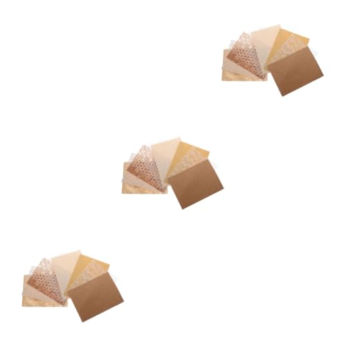 Papier pour scrapbooking DOITOOL lot de 3 ensembles de 10 feuilles épaisses pour artisanat