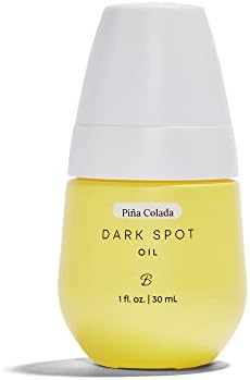 Bushbalm Dark Spot Treatment Oil - Smooths and Hydrates Skin, Helps Dark Spots and Uneven Skin Tone - Pina Colada, 30ml (New Scent)