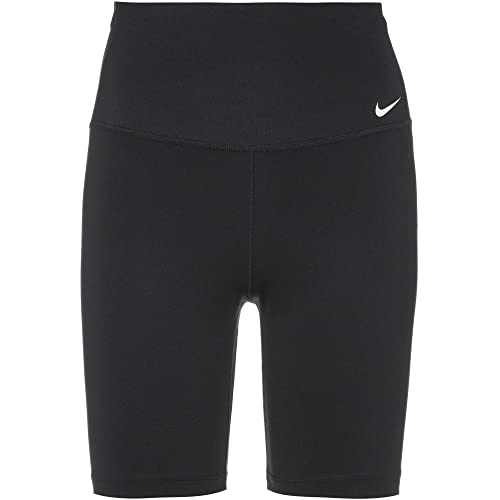 Nike Damen One Df Shorts, Black/White, S EU