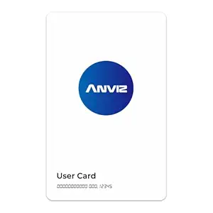 10 Pack ANVIZ Proximity RFID Card, 125kHz EM Card, Time Clock Card, Employee Badge, Keyless Access Control, for Clock in and Out and Access Control System, Read only(3.3