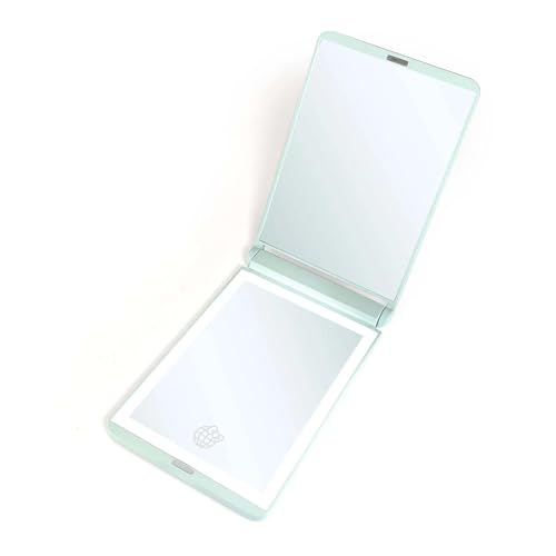 Miroir compact à DEL pour sac à main réglable contre manque de lumière - 5