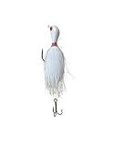 JB Lures LTB2-WH Lake Trout Bucktail Jig 2 Oz White