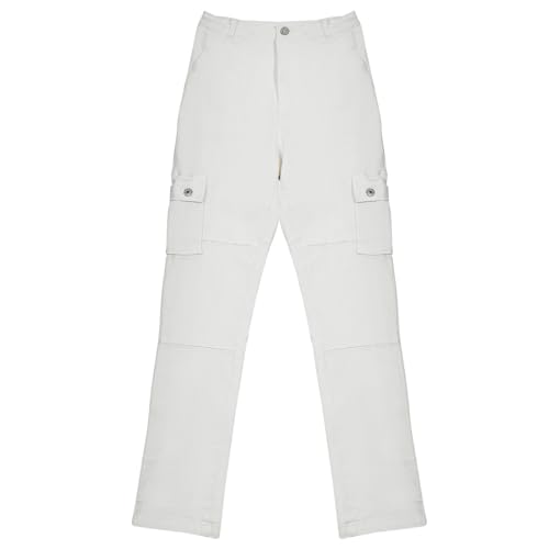 Pantalon cargo femme taille haute résolvant le manque de poches et de confort en XL