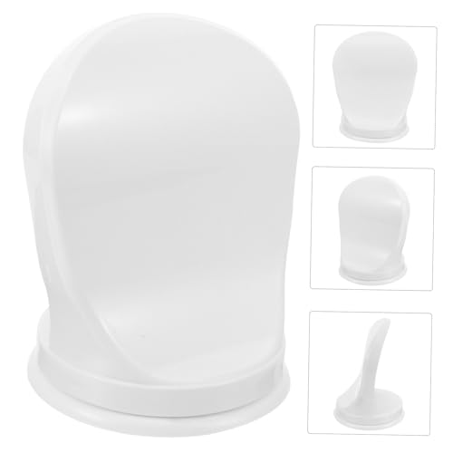 Pedal de pie antideslizante para baño NOLITOY blanco miniatura 6