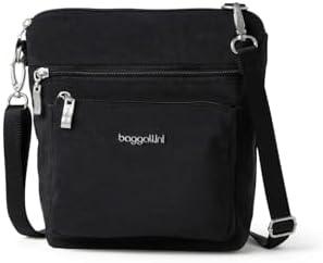 Baggallini Modern Pocket Crossbody Bag for Women, 8.5"x8.5" Handb...