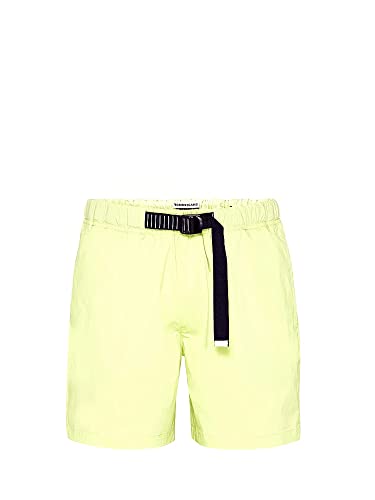 Bañador hombre Tommy Hilfiger Belted Beach Short tipo pantalones vaqueros cortos color Faded Lime