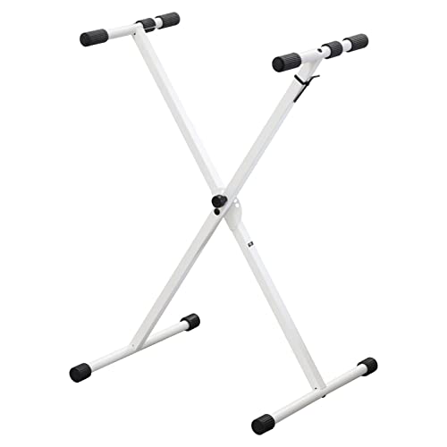 Amazon | キクタニ (Kikutani) X型キーボードスタンド ホワイト