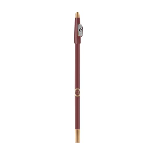 Image of Colors Queen Eye Liner & Lip Liner Pencil Enriched with Vitamin A & E | Bold & Matte Lip Liner, Highly Pigmented Lip Liner Pencil with Sharpener (07 - Walnut Brown)
