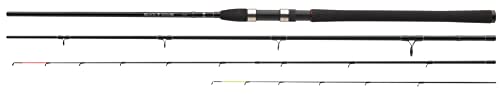 Lunghezza: 3,6 metri Daiwa Black Widow Feeder, 3,6 Metri, 0-120 Grammi, 5 Sezioni, Canna da Pesca Predatori, 11789-361