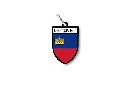 Porte cles clefs cle Drapeau Collection Ville Blason Liechtenstein