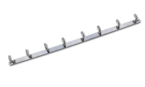 young schwinn DESIGN - Perchero de acero inoxidable con 8 ganchos