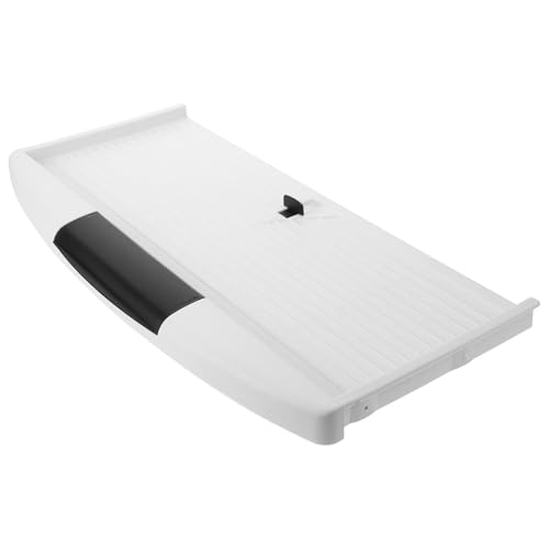 HOODANCOS Bandeja Deslizable Resistente a Arañazos Debajo del Escritorio para Teclado de Plástico Abs y Fácil de Instalar para Oficina y Hogar