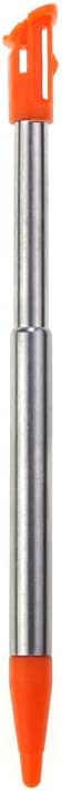 Image of Metal Adjustable Touch Stylus Pen for New 2DS XL LL Video Stylus Pen Game (Metal Orange)