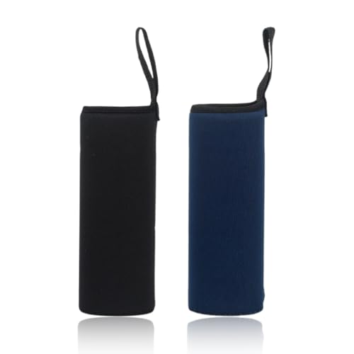 2 bolsas térmicas para botellas, bolsas para botellas, mangas térmicas para botellas de agua, ideales para deportes al aire libre, camping