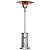EAST OAK 48K BTU Outdoor Patio Heater Bundle with Round Table Design and Matching Waterproof Cover